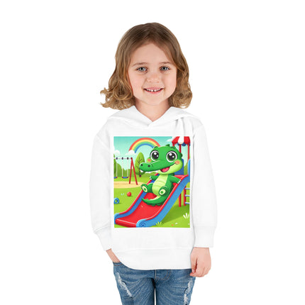 Playground Crocodile Joy Toddler Pullover Fleece Hoodie
