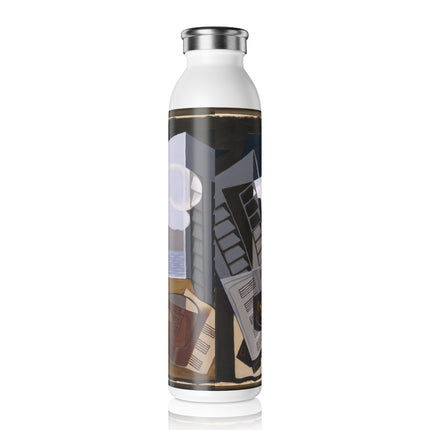 Open Window by Juan Gris Slim Water Bottle