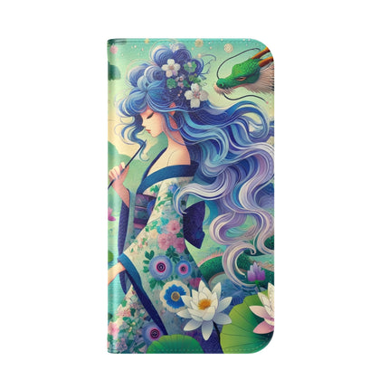 Fairy of the Koi Pond Flip Case – Mystical Harmony & Pond Enchantment
