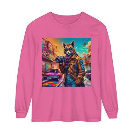 Neon Photographer Long Sleeve T-Shirt