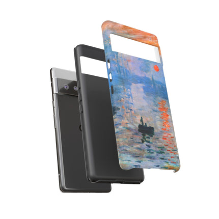 Sunrise by Claude Monet Phone Cases