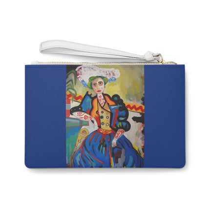 Cubist Muse Clutch Bag