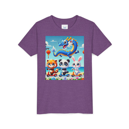 Seaside Scooter Friends Youth Short Sleeve Tee