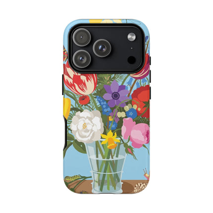 Spring Bouquet Phone Case – Vibrant Blooms & Whimsical Charm