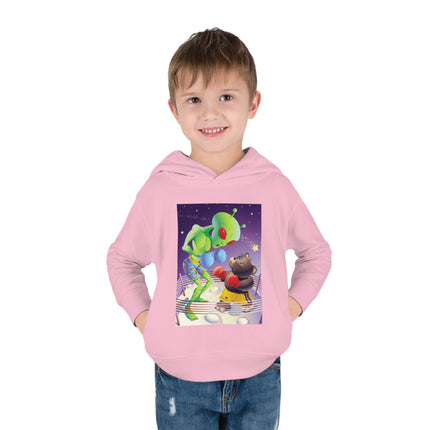 Cosmic Clash Toddler Pullover Fleece Hoodie