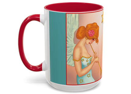 Heavenly Angel Duet Colorful Mugs (11oz, 15oz)