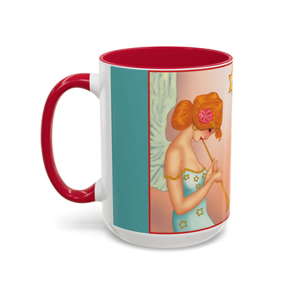 Heavenly Angel Duet Colorful Mugs (11oz, 15oz)