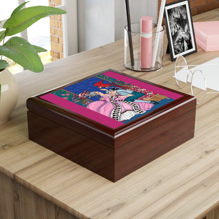 The Jealous Parrot by George Barbier Jewelry Box