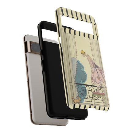 Falbalas et fanfreluches, La Souris by George Barbier Phone Cases
