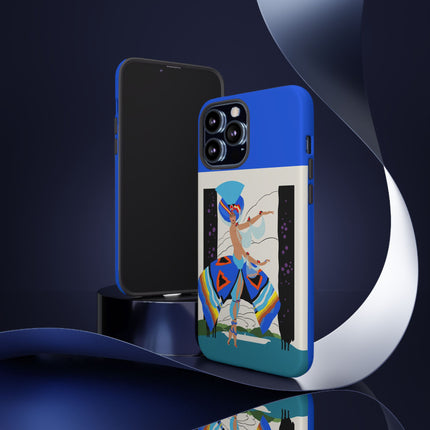 Exotic Dancer Phone Case – Vibrant Performance & Art Deco Flair