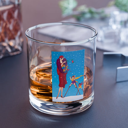 Snowfall & Couture Rocks Glass, 10oz