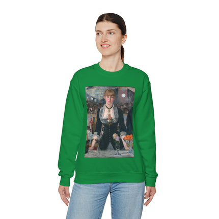 A Bar at the Folies-Bergère by Edouard Manet Heavy Blend™ Crewneck Sweatshirt