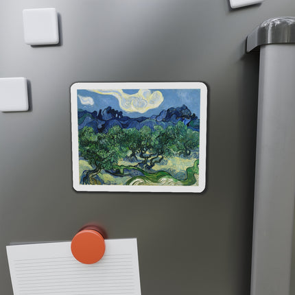 Olive Trees by Vincent Van Gogh Die-Cut Magnets (5 Sizes)