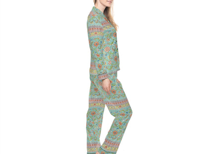 Chinese Ornament by Owen Jones Women's Satin Pajamas (AOP)