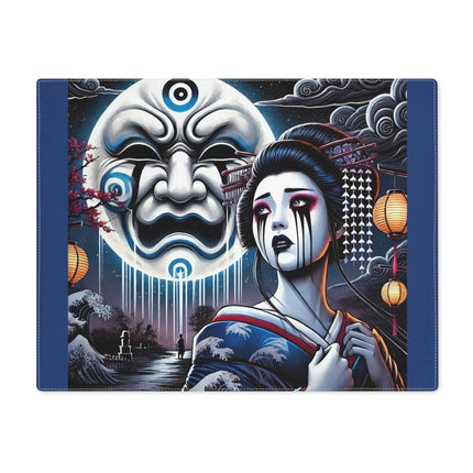 Geisha’s Black Ink Tears Placemat, 1pc