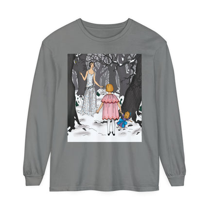 Fairy Tale Elegance Unisex Garment-dyed Long Sleeve T-Shirt