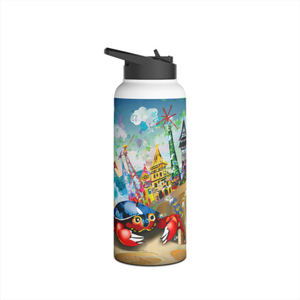 Crab Architect Stainless Steel Water Bottle