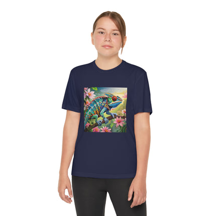 Camouflage Chameleon Youth Competitor Tee