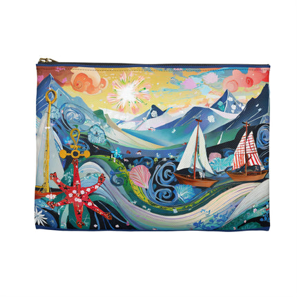 Nautical Patterns Pencil Case