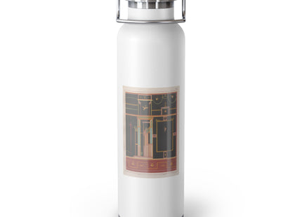 Pompeii Walls Pl.04 by Victor Steeger Copper Vacuum Insulated Bottle, 22oz