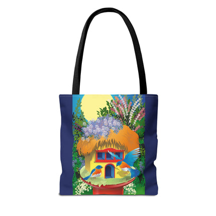 Birdhouse Haven Tote Bag (AOP)