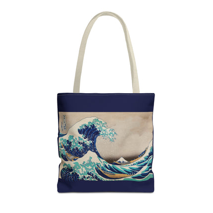 The Great Wave off Kanagawa by Katsushika Hokusai Tote Bag (AOP)