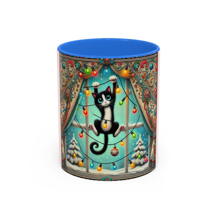 Mischief in Tinselland Colorful Mugs (11oz, 15oz)