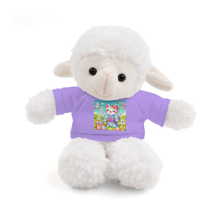 Springtime Kitten’s Easter Joy Stuffed Animals with Tee