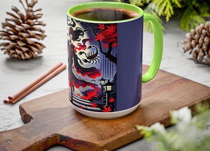 Halloween Sorceress Colorful Mugs (11oz, 15oz)
