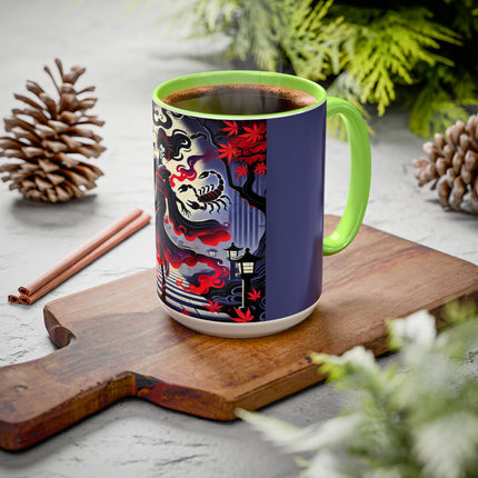 Halloween Sorceress Colorful Mugs (11oz, 15oz)