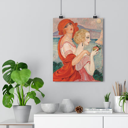 Sur la Route d'Anacapri by Gerda Wegener Giclée Art Print