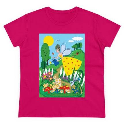 Garden Magic Women's Midweight Cotton Tee