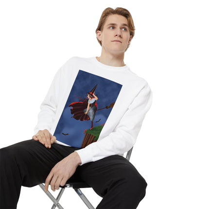 The Enchanted Witch Unisex Garment-Dyed Sweatshirt
