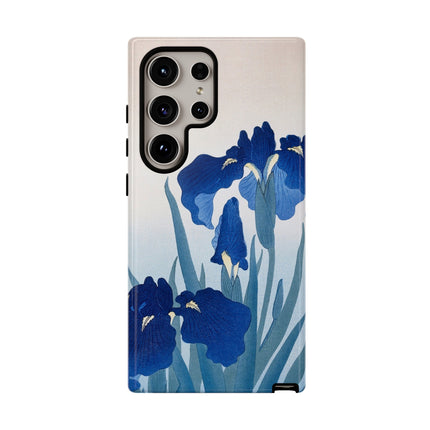 Iris Flowers by Ohara Koson Phone Cases