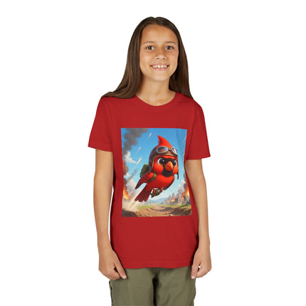 Cardinal Dive Bomber Youth Short Sleeve Tee