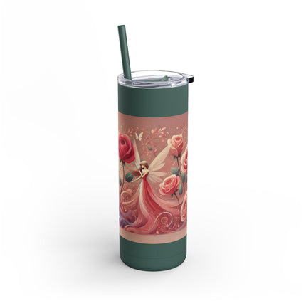 Whimsical Fairies Skinny Matte Tumbler, 20oz