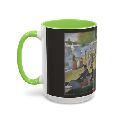A Sunday on La Grande Jatte by Georges Seurat Colorful Mugs (11oz, 15oz)
