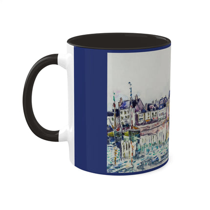 Le Croisic by Paul Signac Colorful Mugs, 11oz
