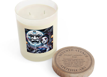 Geisha’s Black Ink Tears Scented Candle - Full Glass, 11oz