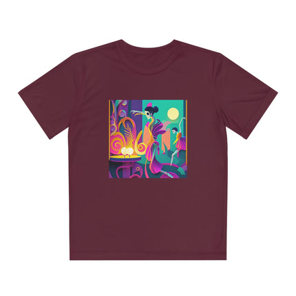 Dance of the Skeleton Ballerinas Youth Competitor Tee