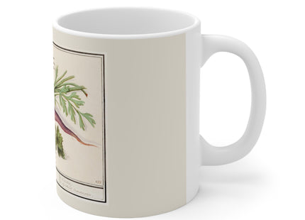 Carrot, Daucus carota and red currant, Ribes rubrum by Anselmus Boëtius de Boodt Ceramic Mug 11oz