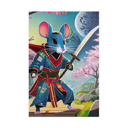 Cyber Samurai Rat Puzzle (110, 252, 520, 1014-piece)