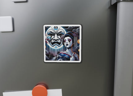 Geisha’s Black Ink Tears Die-Cut Magnets (5 Sizes)