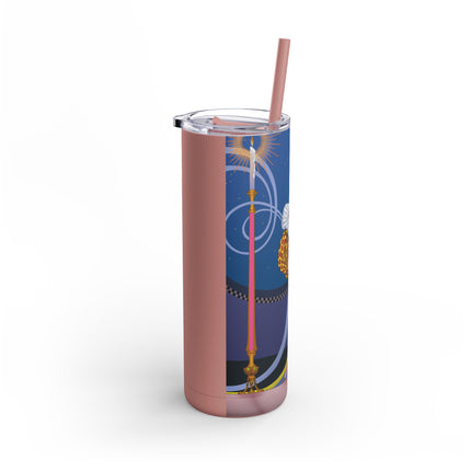 Moonlit Serenade Skinny Matte Tumbler, 20oz