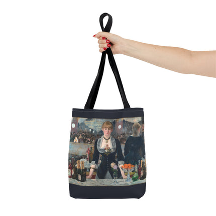 A Bar at the Folies-Bergère by Edouard Manet Tote Bag (AOP)