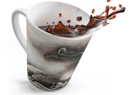 Japanese dragon by Yamada Dōa Latte Mug