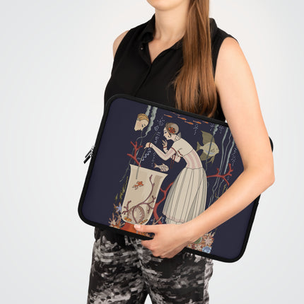 L'Etourdissant Petit Poisson (The Dazzling Little Fish) by George Barbier Laptop Sleeve