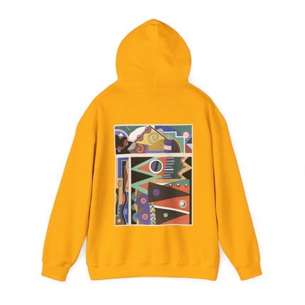 Collection decors et couleurs Pl.03 by Georges Valmier Heavy Blend™ Hooded Sweatshirt
