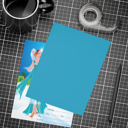 Embark on a Magical Journey with this Birthday Party Invitation! Bundles of 10, 30, 50 Pieces (envelopes included)