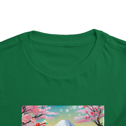 Rainy Day Ducks Toddler Short Sleeve Tee